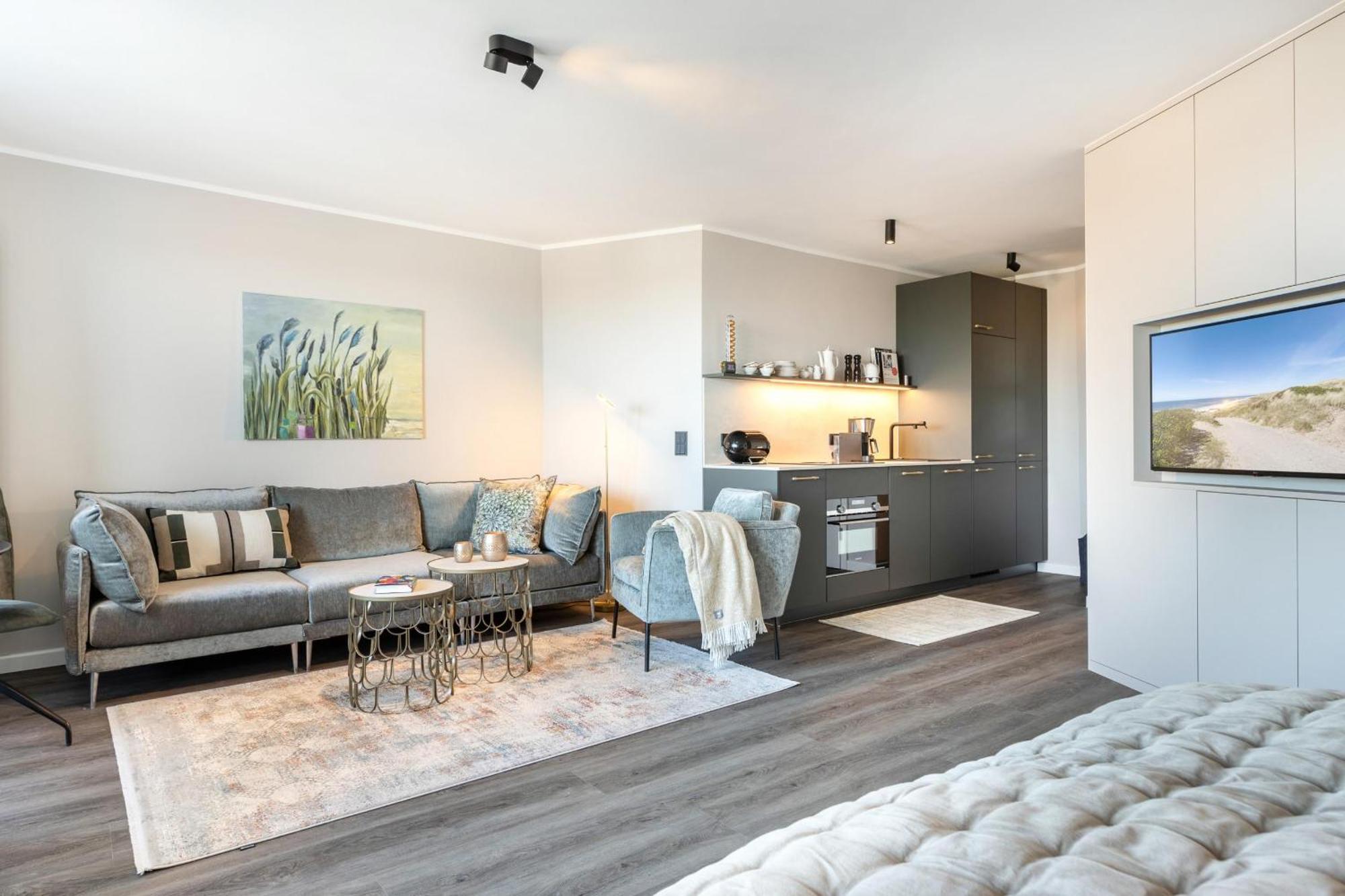 Neu! Ferienwohnung Sunset Loft Wohlfuehlatmospaehre Mit Weitblick In Westerland Sylt エクステリア 写真
