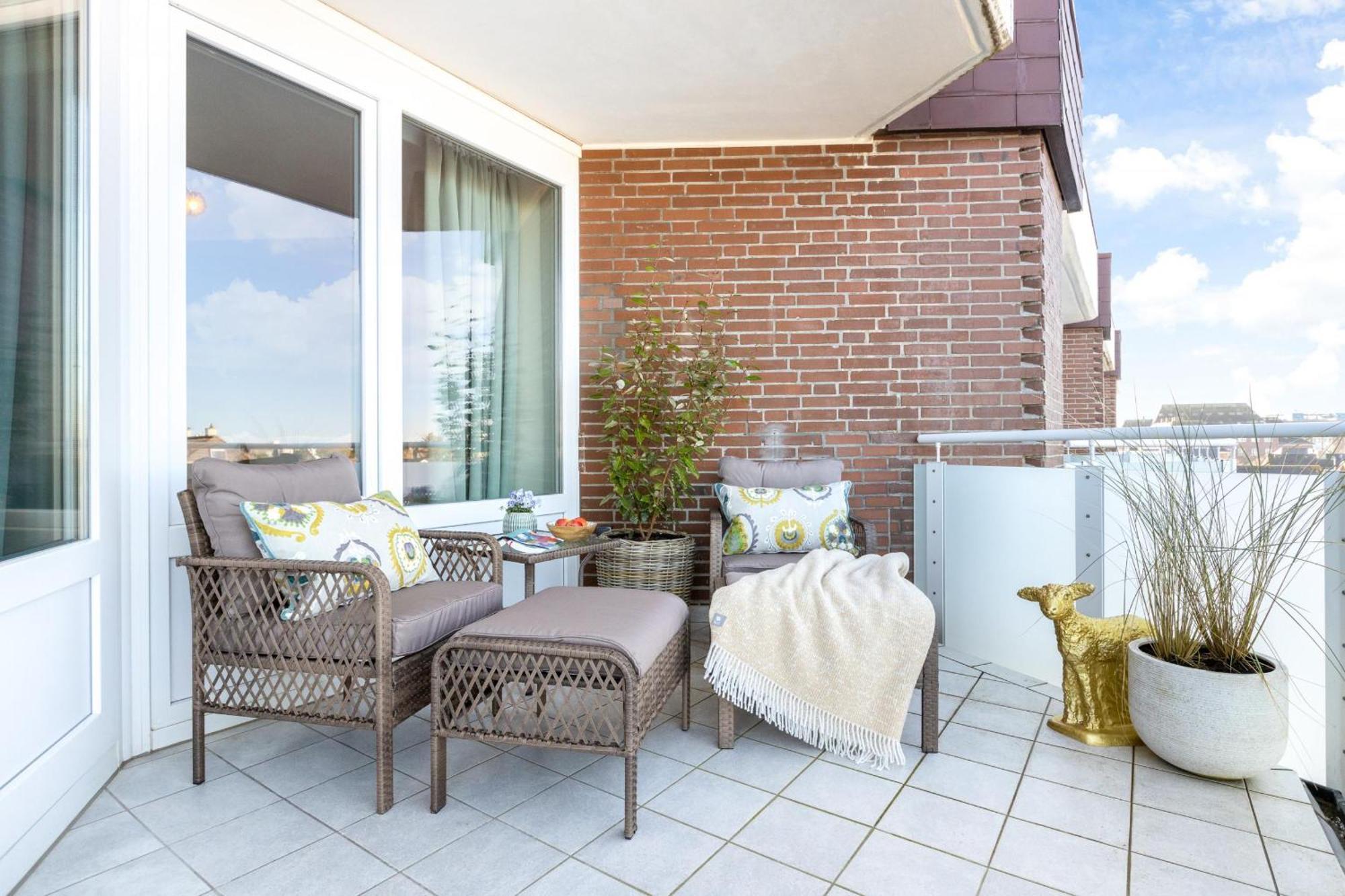 Neu! Ferienwohnung Sunset Loft Wohlfuehlatmospaehre Mit Weitblick In Westerland Sylt エクステリア 写真