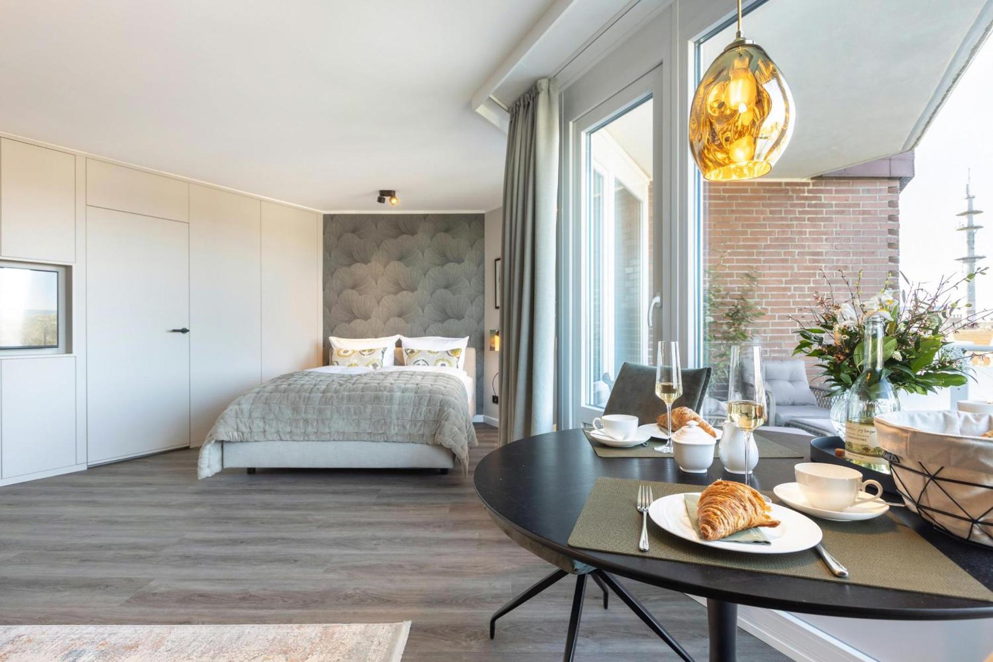 Neu! Ferienwohnung Sunset Loft Wohlfuehlatmospaehre Mit Weitblick In Westerland Sylt エクステリア 写真